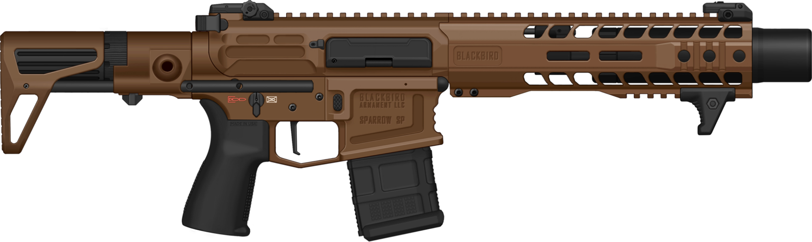 BlackBird Sparrow SP rifle